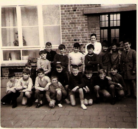 Zesde leerjaar Beveren, 1971
