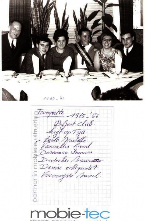 Biljartclub 'Krijt op Tijd', 1965-1966