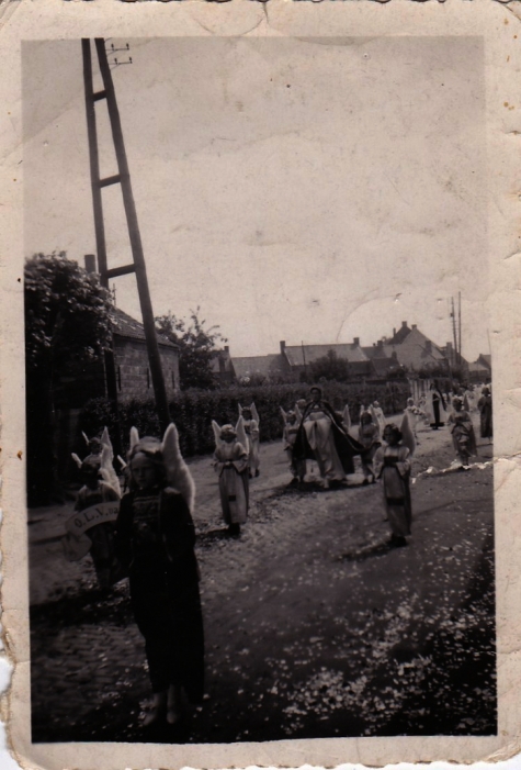 Mariaprocessie, Beveren, 1947
