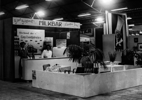 Commerciële stand zuivelbedrijf De Toekomst