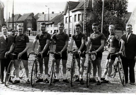 De Bie clubkampioenen, Gits, 1956