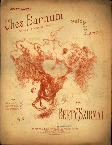 Partituur 'Galop pour Piano'