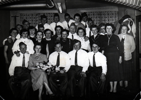 Kaartersclub, Gits, 1956