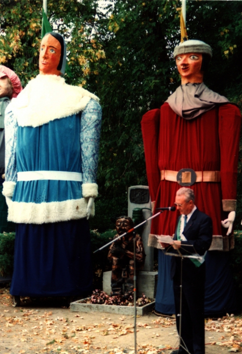 Reuzen avondmarkt Dadizele, 1990