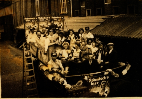 Wagen brouwerij Rodenbach batjes, 1936