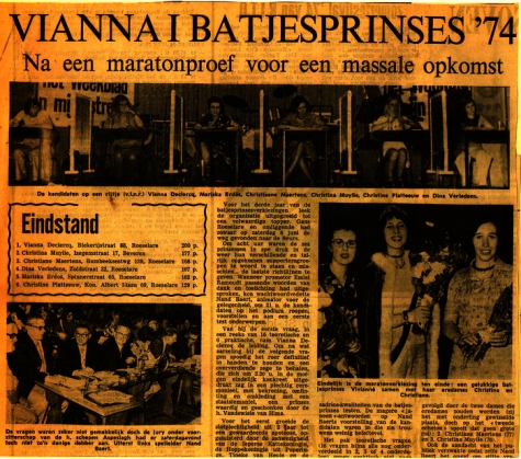 Vianna I Batjesprinses 1974