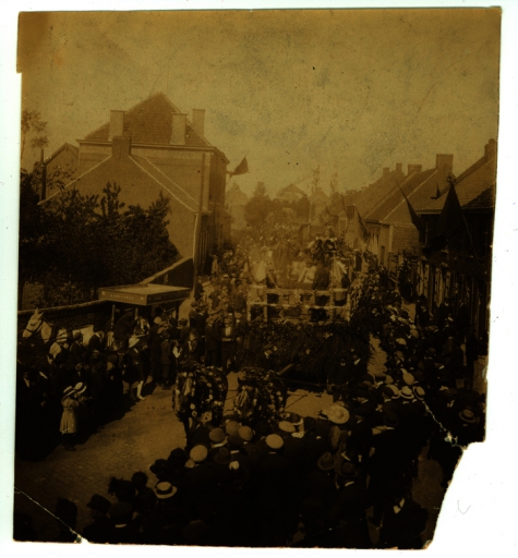 Bevrijdingsstoet, Gits, 1945