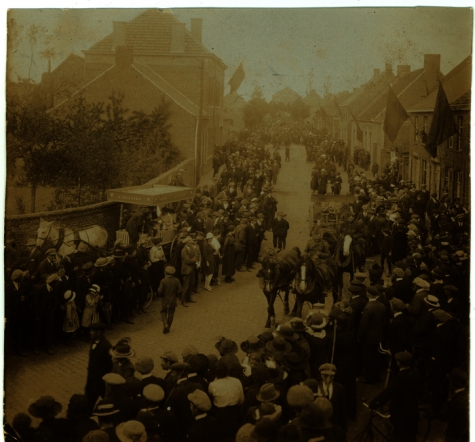 Bevrijdingsstoet, Gits, 1945