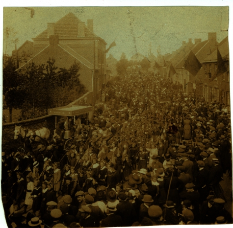 Bevrijdingsstoet, Gits, 1945