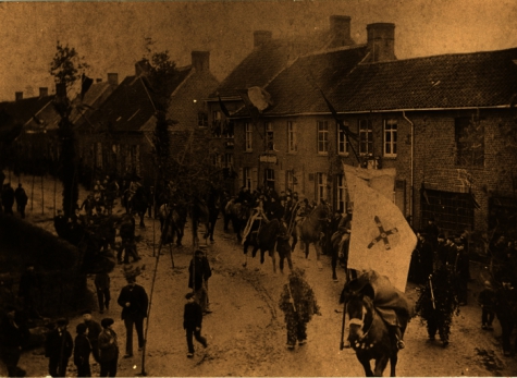 Bevrijdingsstoet na WO I, Gits