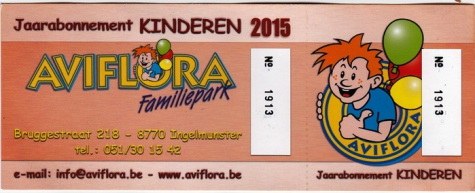 Jaarabonnement kinderen 2015 Aviflora