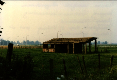 Vervallen tribune