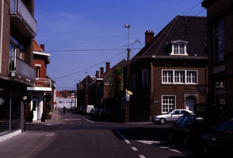 Kruispunt Cichoreistraat - Hugo Verrieststraat, 1997 