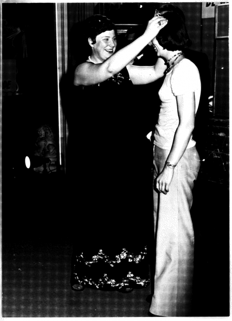 Batjesprinses Agnes Depreitere kroont Vianna Declercq, 1974