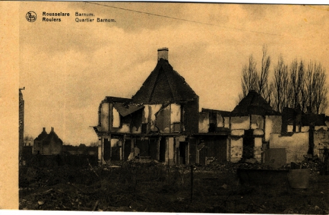 Huizen in puin