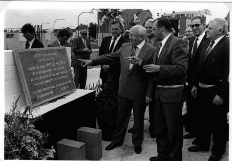 Eerstesteenlegging C.C. De Spil, 1993
