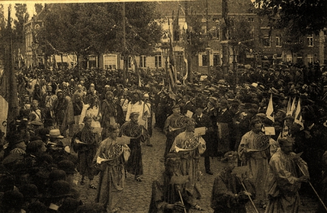 Rodenbachstoet, bondgenootschap tussen Vikingen en Romeinen, 1909