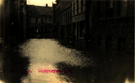 Overstroming Verwerijstraat, 1925