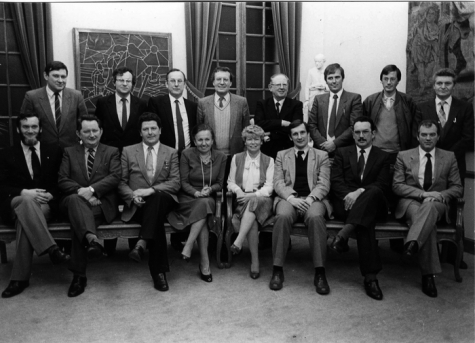Nieuw verkozen gemeenteraadsleden, 1983