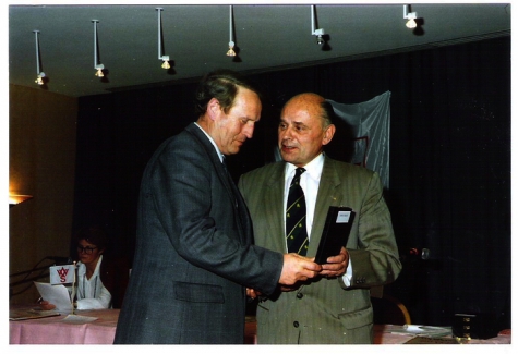 Vereremerking Hubert Coppens