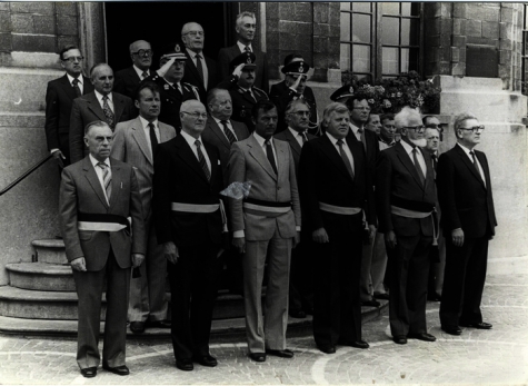 Groet door stadsbestuur, 1982
