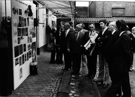 Tentoonstelling kunstacademie, 1974