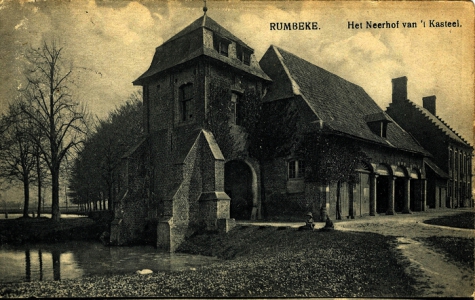Koetshuis Kaasterkasteel Sterrebos, voor 1914 