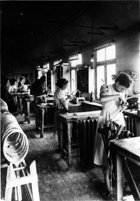 Atelier tennisrakettenfabriek Snauwaert-Depla