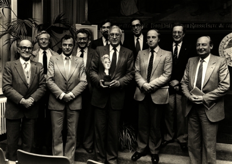 Cultuurtrofee voor zangkoor De Mandelgalm, 1982