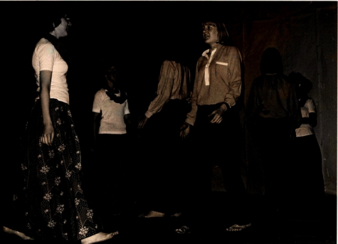 Chiromeisjes groepsfeest, Hooglede, 1978