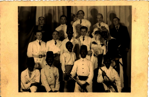 Toneelvoorstelling St. Quirinuszaal, Hooglede, 1950