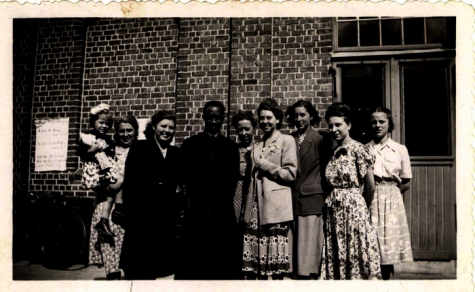Groepsfoto, Hooglede, 1948