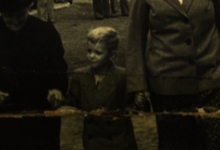 Rik Vansteeland en moeder, 1950 Rik Vansteeland en moeder, 1950