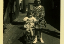 Zicht Beversesteenweg, Beveren, 1945 Zicht Beversesteenweg, Beveren, 1945