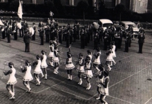 Muziek en Majorettes treden samen op, Gits Muziek en Majorettes treden samen op, Gits