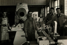 Boterverpakking in zuivelbedrijf Eurolac (1966-1985), Moorslede Boterverpakking in zuivelbedrijf Eurolac (1966-1985), Moorslede