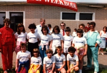 RSB neemt deel aan wandeltocht, Kortemark, 29 april 1987
