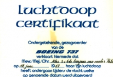 Luchtdoop 5de en 6de jaar meester Patrick, Lichtervelde, 12 juni 1986