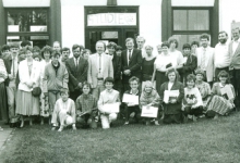 Diploma-uitreiking 6de klassers, Lichtervelde, 27 juni 1987