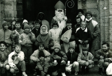 Sinterklaasfeest, Lichtervelde, december 1987 Sinterklaasfeest, Lichtervelde, december 1987
