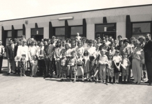 Diploma-uitreiking, Lichtervelde, juni 1991