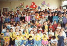 Jenny verlaat haar kinderen van "De Valke", Lichtervelde, 30 mei 1994