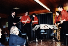 Muziek-café met SAX en dehors, Lichtervelde, 3 april 1999 Muziek-café met SAX en dehors, Lichtervelde, 3 april 1999