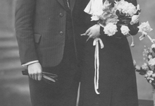 Huwelijksfoto Henri Maeyaert en Maria Depuydt Huwelijksfoto Henri Maeyaert en Maria Depuydt