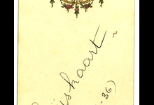 menukaart, 1936 menukaart, 1936