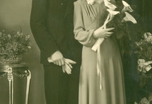 Huwelijksfoto Achiel De Forche en Marie-Jeanne Vanhaverbeke Huwelijksfoto Achiel De Forche en Marie-Jeanne Vanhaverbeke