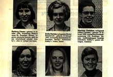 Batjesprinsesverkiezing, Roeselare, 1974 Batjesprinsesverkiezing, Roeselare, 1974