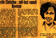 Muylle Christina zelf test vanuit Beveren Muylle Christina zelf test vanuit Beveren
