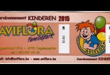 Jaarabonnement kinderen 2015 Aviflora