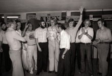 Verkiezing oogstprinses, Staden augustus 1976